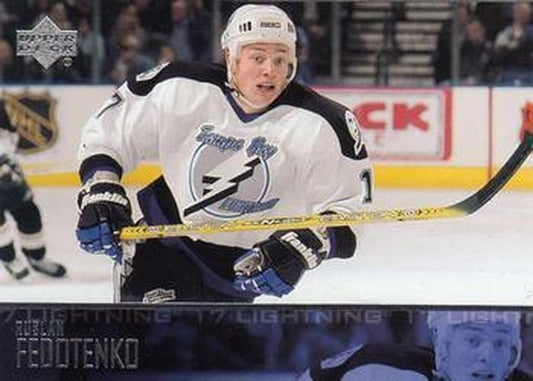 #420 Ruslan Fedotenko - Tampa Bay Lightning - 2003-04 Upper Deck Hockey