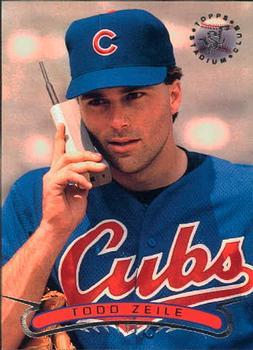 #420 Todd Zeile - Chicago Cubs - 1996 Stadium Club Baseball