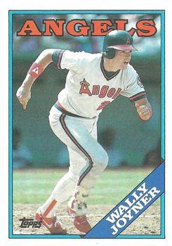 #420 Wally Joyner - California Angels - 1988 Topps Baseball