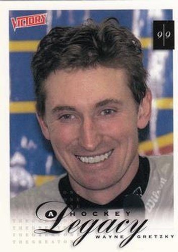 #420 Wayne Gretzky - St. Louis Blues - 1999-00 Upper Deck Victory Hockey