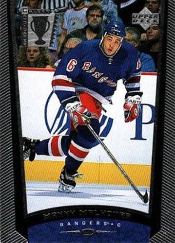 #420 Manny Malhotra - New York Rangers - 1998-99 Upper Deck Hockey