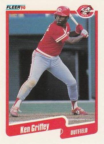 #420 Ken Griffey - Cincinnati Reds - 1990 Fleer USA Baseball