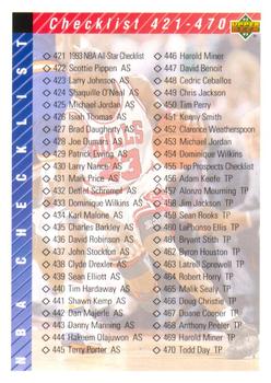 #420 Checklist: 421-510 - Chicago Bulls - 1992-93 Upper Deck Basketball