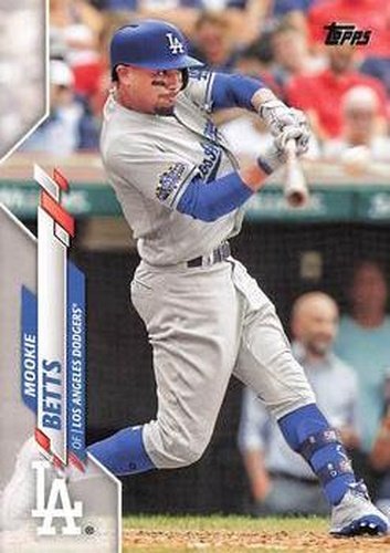 #420 Mookie Betts - Los Angeles Dodgers - 2020 Topps Baseball
