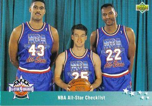 #421 NBA All-Star Checklist - Cleveland Cavaliers - 1992-93 Upper Deck Basketball