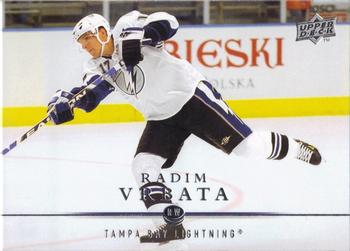 #421 Radim Vrbata - Tampa Bay Lightning - 2008-09 Upper Deck Hockey