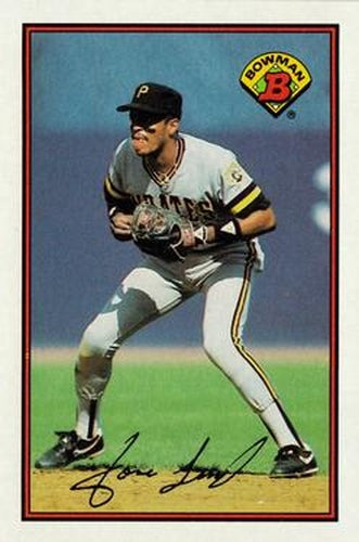 #421 Jose Lind - Pittsburgh Pirates - 1989 Bowman Baseball