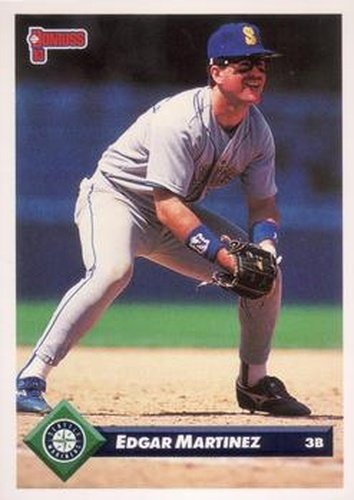 #421 Edgar Martinez - Seattle Mariners - 1993 Donruss Baseball