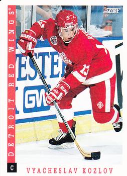 #421 Vyacheslav Kozlov - Detroit Red Wings - 1993-94 Score Canadian Hockey