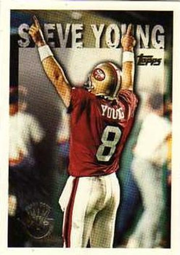 #421 Steve Young - San Francisco 49ers - 1995 Topps Football