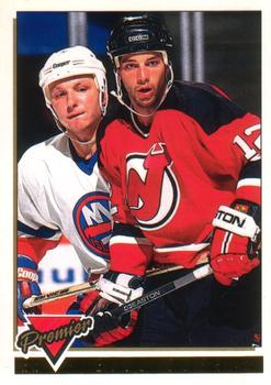 #421 Bill Guerin - New Jersey Devils - 1993-94 O-Pee-Chee Premier Hockey - Gold