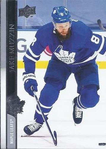 #421 Jake Muzzin - Toronto Maple Leafs - 2020-21 Upper Deck Hockey