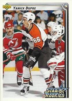 #421 Yanick Dupre - Philadelphia Flyers - 1992-93 Upper Deck Hockey