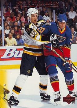 #421 Kyle McLaren - Boston Bruins - 1995-96 Upper Deck Hockey