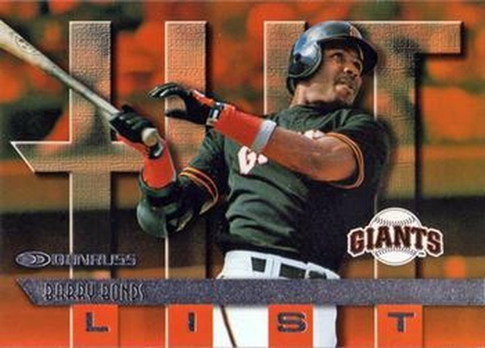 #421 Barry Bonds - San Francisco Giants - 1997 Donruss Baseball