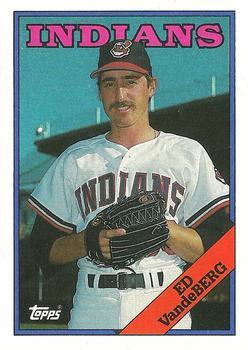 #421 Ed Vande Berg - Cleveland Indians - 1988 Topps Baseball
