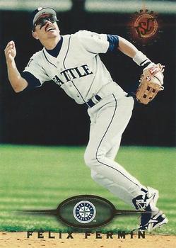 #421 Felix Fermin - Seattle Mariners - 1995 Stadium Club Baseball