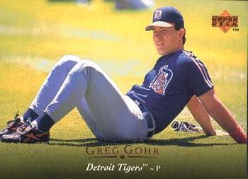 #421 Greg Gohr - Detroit Tigers - 1995 Upper Deck Baseball