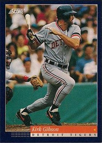 #421 Kirk Gibson - Detroit Tigers -1994 Score Baseball