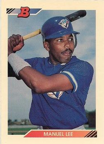 #421 Manuel Lee - Toronto Blue Jays - 1992 Bowman Baseball
