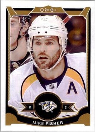 #421 Mike Fisher - Nashville Predators - 2015-16 O-Pee-Chee Hockey