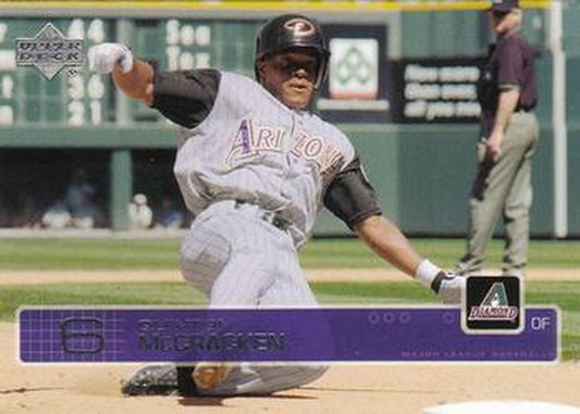#421 Quinton McCracken - Arizona Diamondbacks - 2003 Upper Deck Baseball