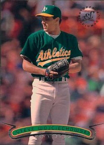 #421 Steve Wojciechowski - Oakland Athletics - 1996 Stadium Club Baseball