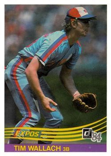 #421 Tim Wallach - Montreal Expos - 1984 Donruss Baseball