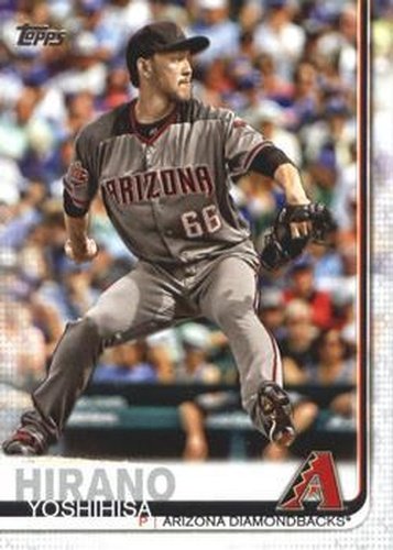 #421 Yoshihisa Hirano - Arizona Diamondbacks - 2019 Topps Baseball