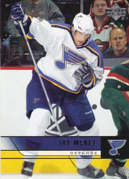 #421 Jay McKee - St. Louis Blues - 2006-07 Upper Deck Hockey
