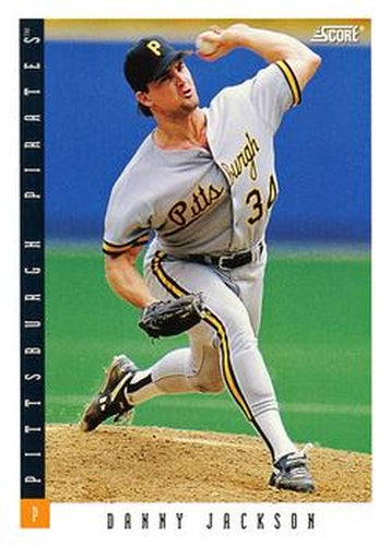 #421 Danny Jackson - Pittsburgh Pirates - 1993 Score Baseball