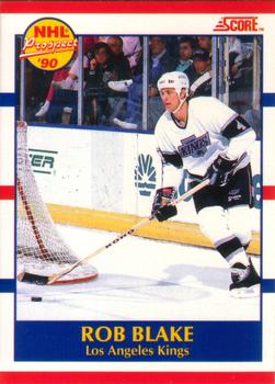 #421 Rob Blake - Los Angeles Kings - 1990-91 Score Canadian Hockey