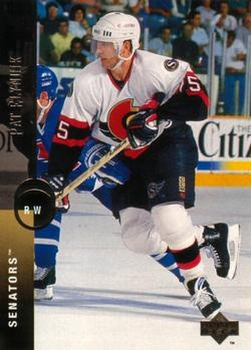 #421 Pat Elynuik - Ottawa Senators - 1994-95 Upper Deck Hockey