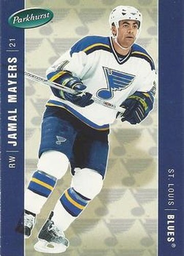#421 Jamal Mayers - St. Louis Blues - 2005-06 Parkhurst Hockey