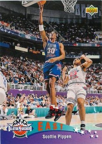 #422 Scottie Pippen - Chicago Bulls - 1992-93 Upper Deck Basketball