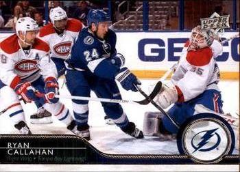 #422 Ryan Callahan - Tampa Bay Lightning - 2014-15 Upper Deck Hockey