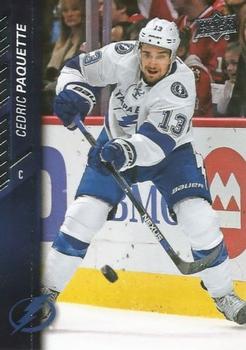 #422 Cedric Paquette - Tampa Bay Lightning - 2015-16 Upper Deck Hockey