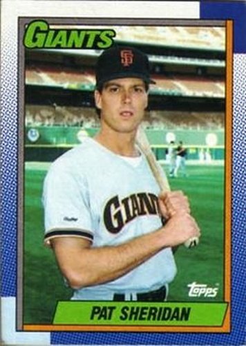 #422 Pat Sheridan - San Francisco Giants - 1990 Topps Baseball