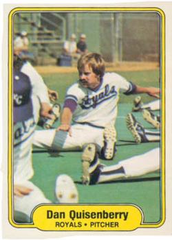 #422 Dan Quisenberry - Kansas City Royals - 1982 Fleer Baseball
