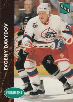 #422 Evgeny Davydov - Winnipeg Jets - 1991-92 Parkhurst Hockey
