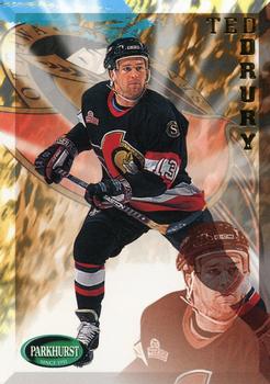 #422 Ted Drury - Ottawa Senators - 1995-96 Parkhurst International Hockey