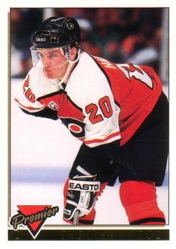 #422 Greg Hawgood - Philadelphia Flyers - 1993-94 O-Pee-Chee Premier Hockey - Gold