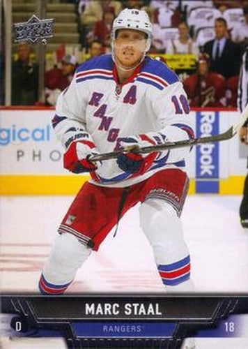 #422 Marc Staal - New York Rangers - 2013-14 Upper Deck Hockey