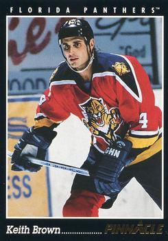 #422 Keith Brown - Florida Panthers - 1993-94 Pinnacle Hockey