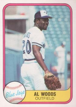 #422 Al Woods - Toronto Blue Jays - 1981 Fleer Baseball