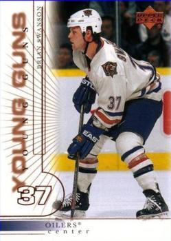 #422 Brian Swanson - Edmonton Oilers - 2000-01 Upper Deck Hockey