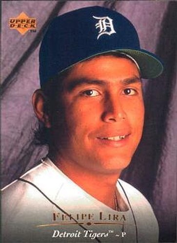#422 Felipe Lira - Detroit Tigers - 1995 Upper Deck Baseball