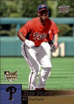 #422 Greg Golson - Philadelphia Phillies - 2009 Upper Deck Baseball