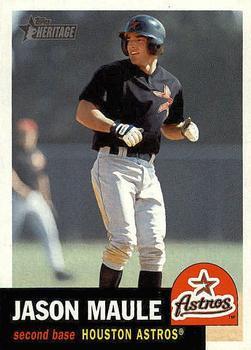 #422 Jason Maule - Houston Astros - 2002 Topps Heritage Baseball