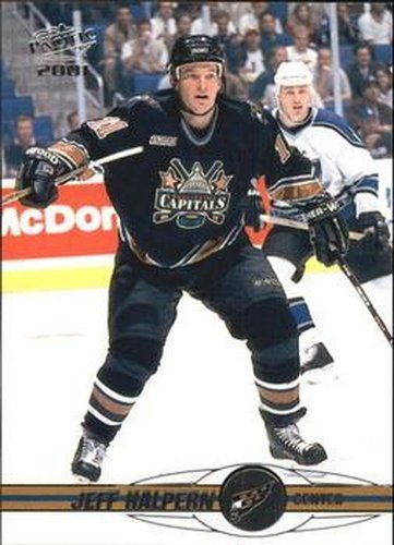 #422 Jeff Halpern - Washington Capitals - 2000-01 Pacific Hockey